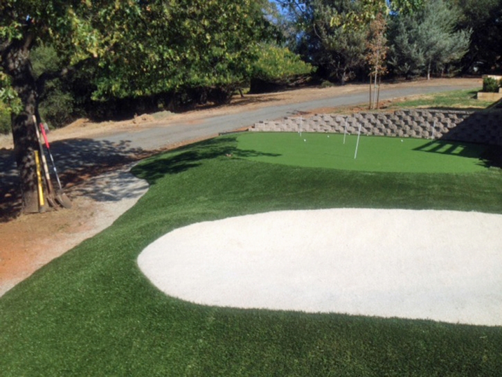 Synthetic Grass Wales, Wisconsin Putting Green, Front Yard